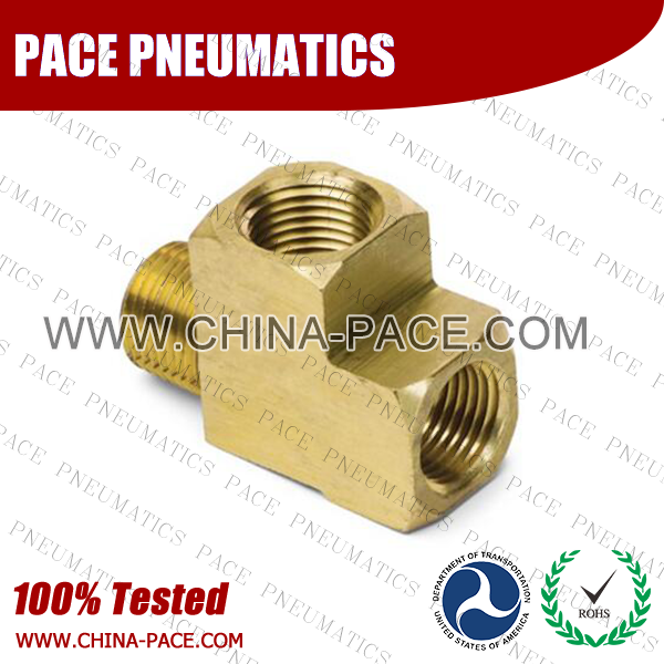Male Run Tee Brass Pipe Fittings, Brass Threaded Fittings, Brass Hose Fittings,  Pneumatic Fittings, Brass Air Fittings, Hex Nipple, Hex Bushing, Coupling, Forged Fittings